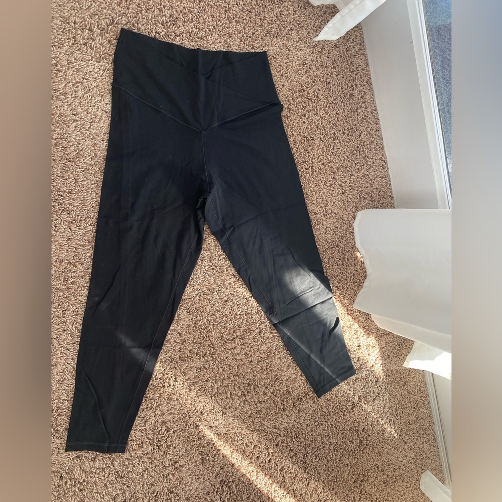 Aerie offline cross front legging